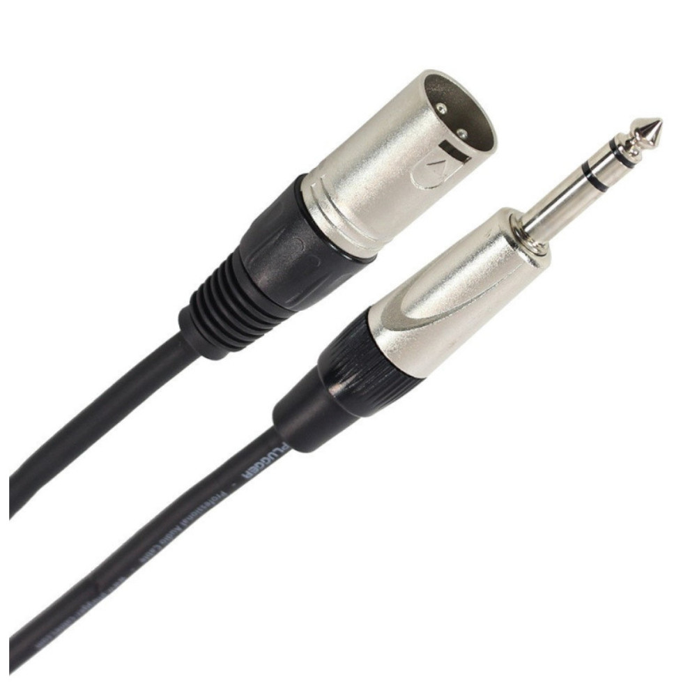 Cavo Cannon\Jack stereo Plugger 6 mt