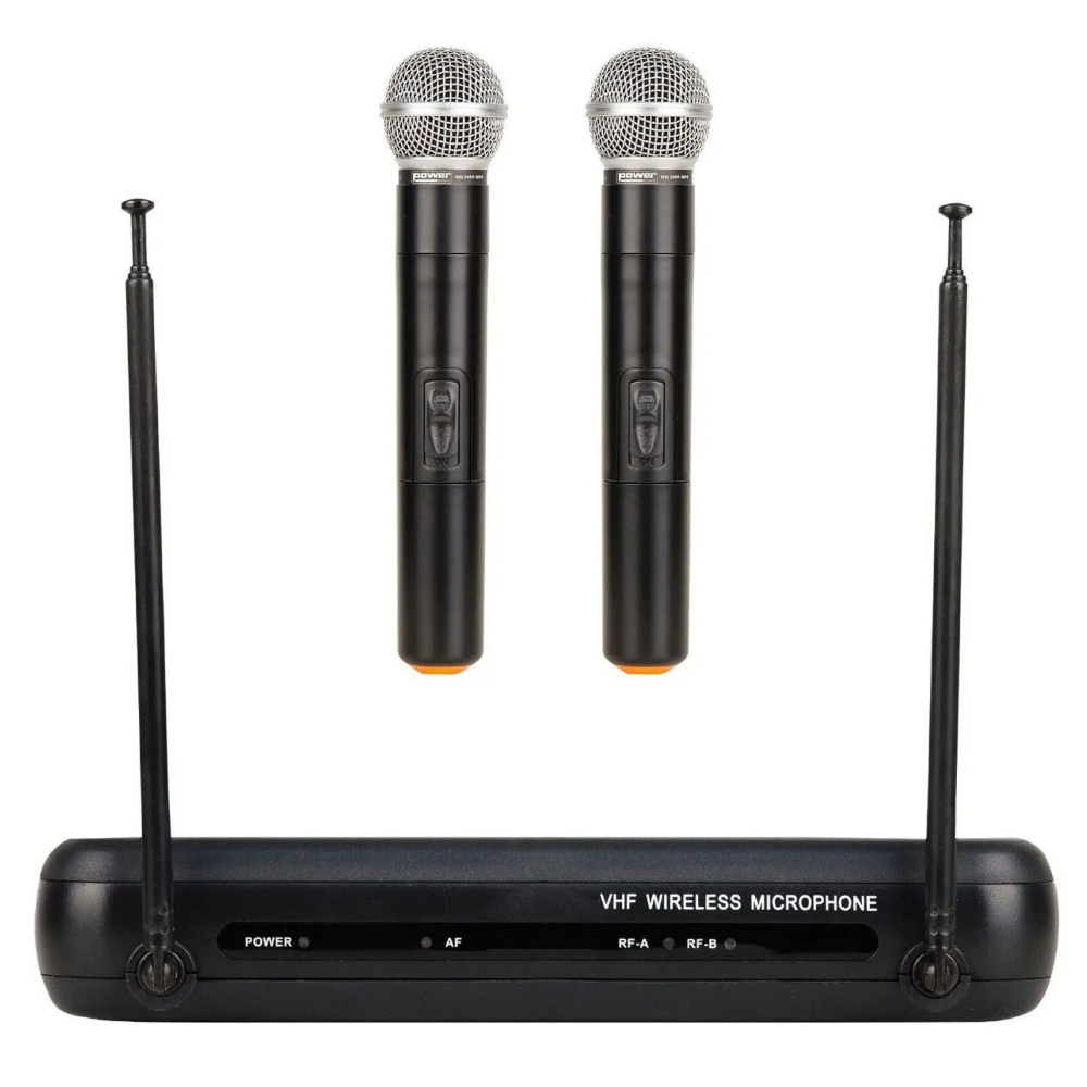 Coppia radiomicrofoni Power Acoustic WM 2400 MH Special Christmas