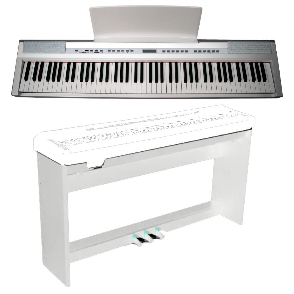 Pianoforte digitale Echord DP1 con mobile WS-10W White