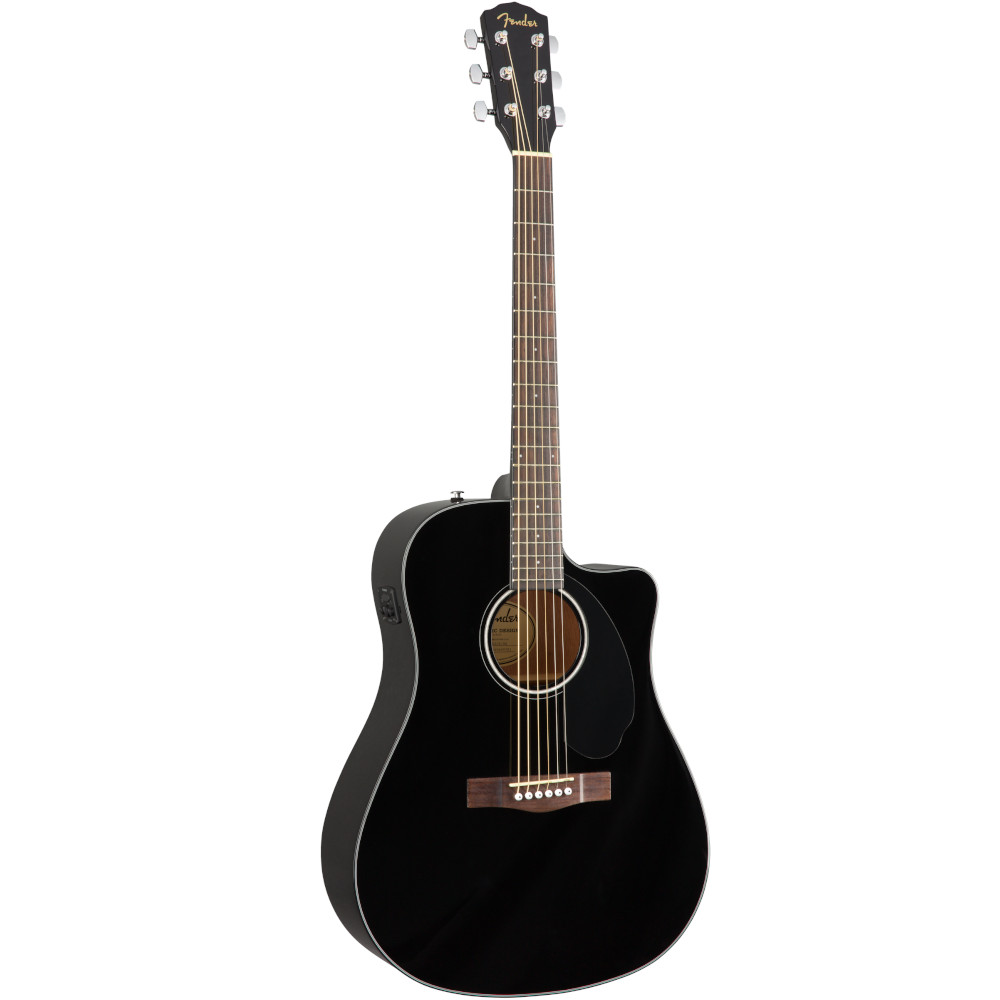 Chitarra acustica elettrificata Fender CD60SCE BK