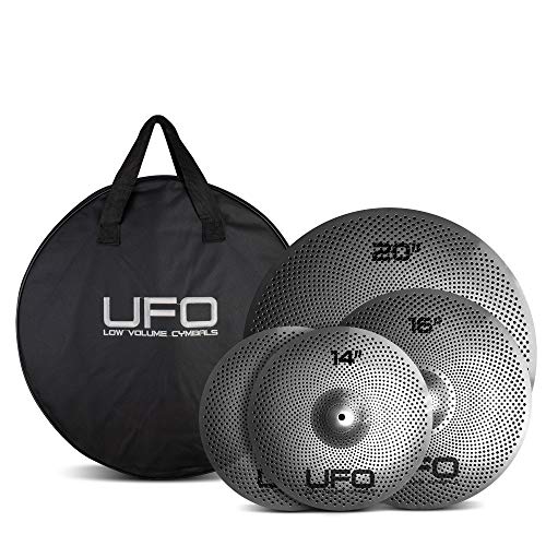Set piatti silent UFO Cymbals UFO-SET1 con custodia