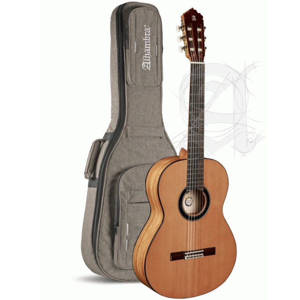 Chitarra classica Alhambra 6 Olivo