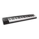 M-AUDIO Keystation 61 MK3 - Tastiera MIDI Controller USB a 61 Tasti, Controlli Assegnabili, Plug-and