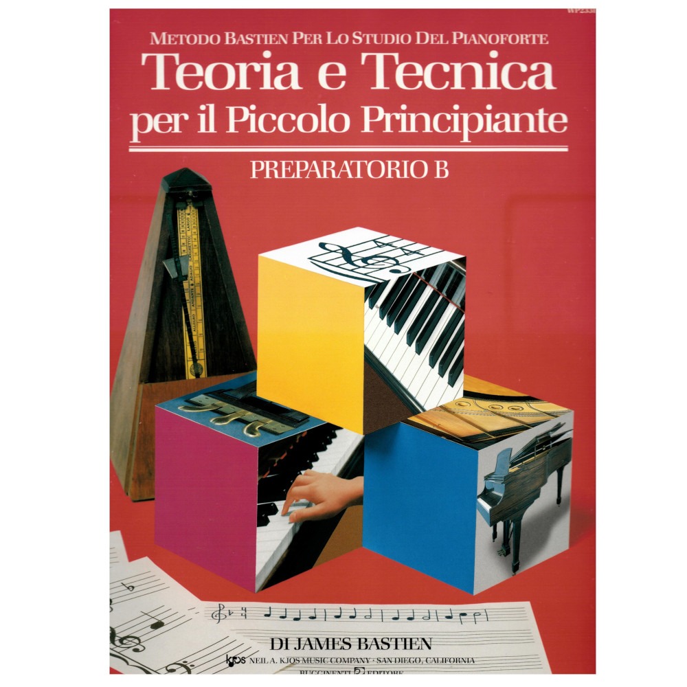 BASTIEN - Teoria E Tecnica Per Il Piccolo Principiante - Preparatorio B