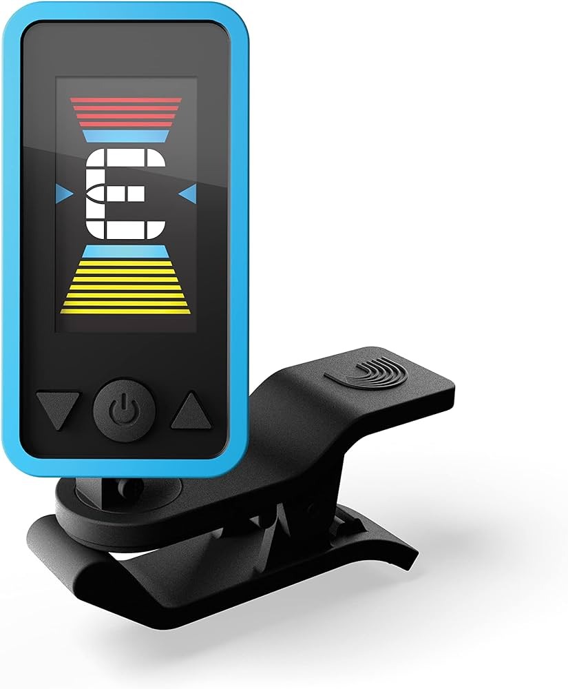 Accordatore clip D'Addario Eclipse, blu