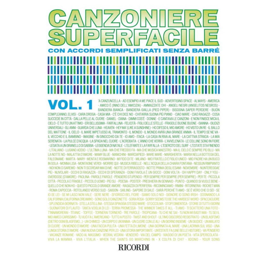 Canzoniere Superfacile volume 1