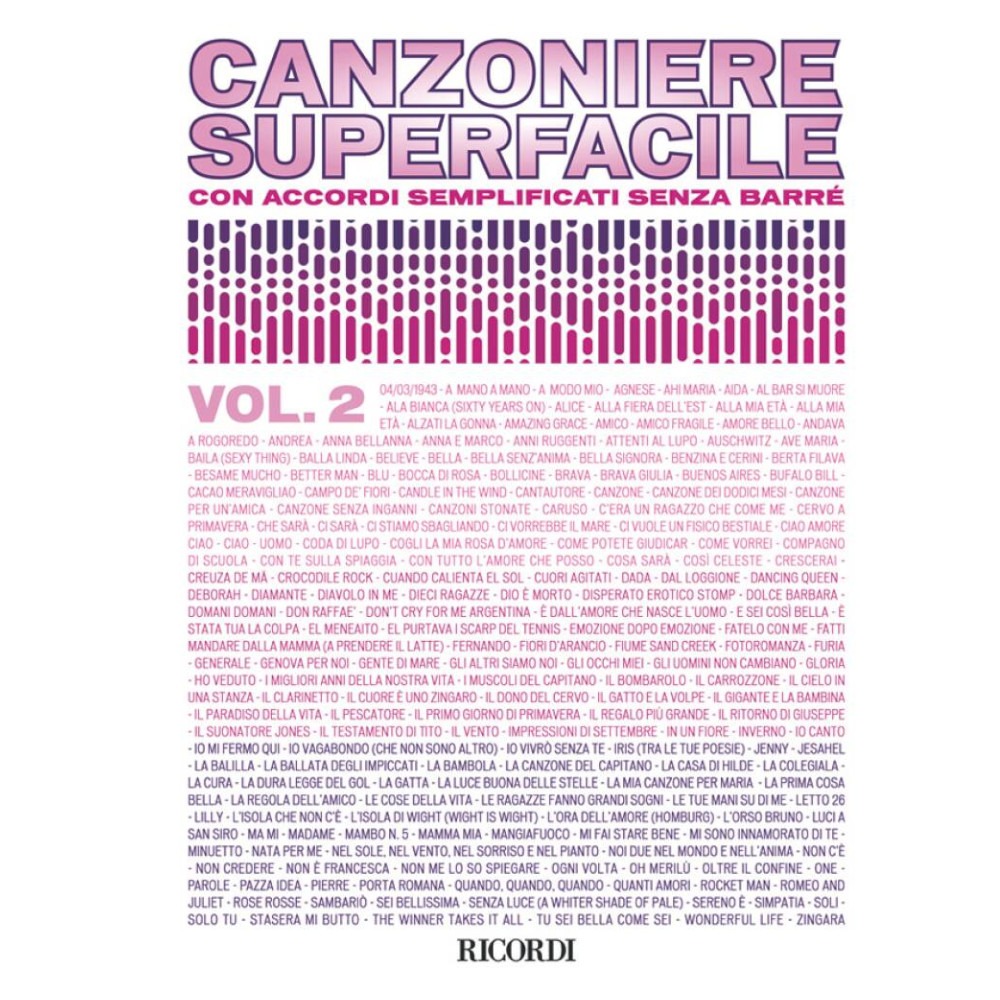 Canzoniere Superfacile volume 2