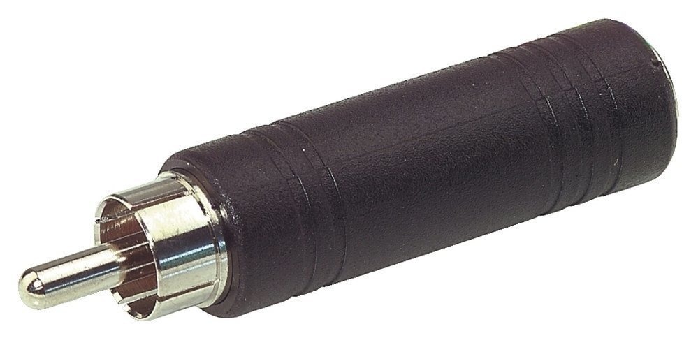 Adattatore Jack femmina 6,3 mm mono - RCA