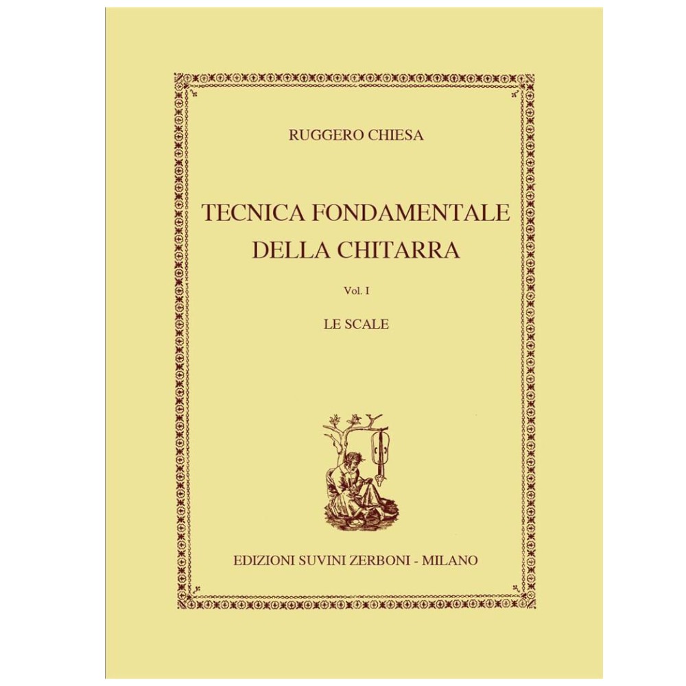 Chiesa - tecnica fondamentale della chitarra vol I