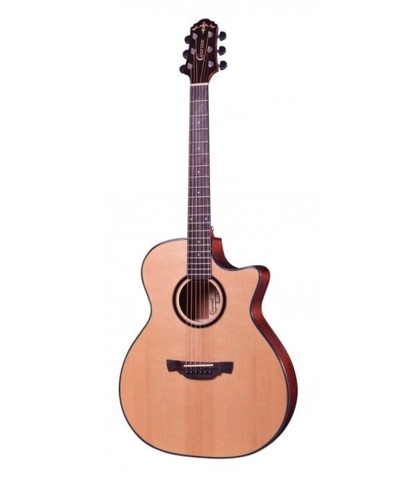 Chitarra acustica elettrificata Crafter Able G600CE Natural con bag