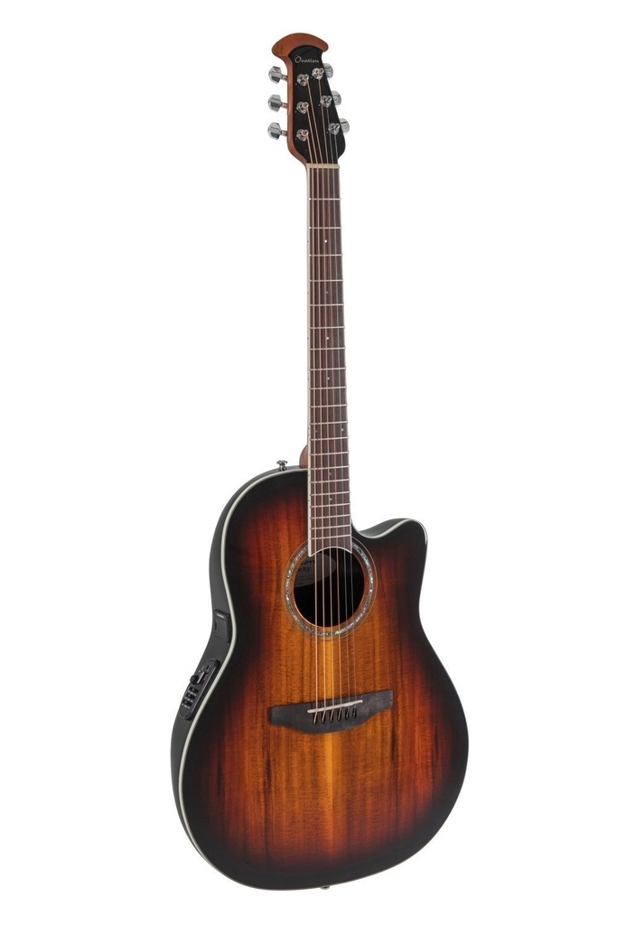 Chitarra acustica elettrificata Ovation Celebrity Standard Plus Super Shallow Koa Burst CS28P-KOAB