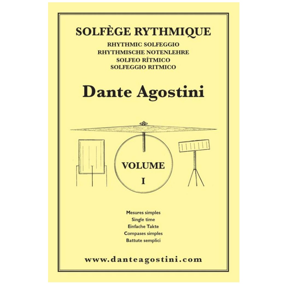 Agostini - Solfeggio ritmico vol.1