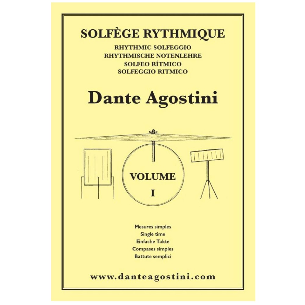 Agostini - Solfeggio ritmico vol.1