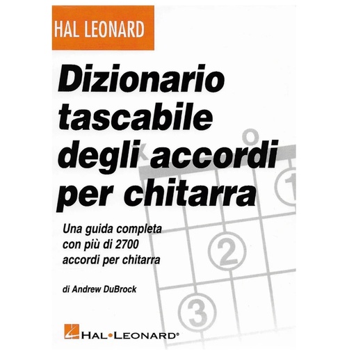 [DHP1145568-401] Dizionario tascabile degli accordi per chitarra