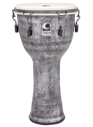 [TO803283] Djembe Toca Freestyle Mechanically Tuned Antique Silver