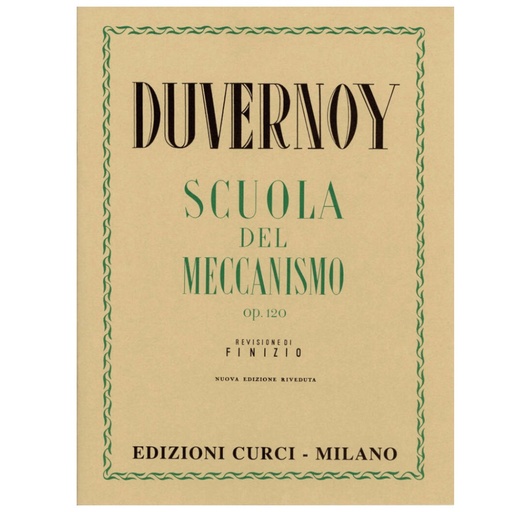 [4178EC] Duvernoy - Scuola del meccanismo op. 120