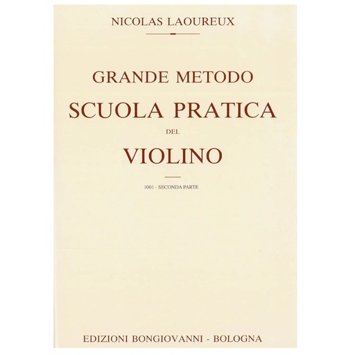 [1001] Laoureux - Scuola pratica del Violino p.2