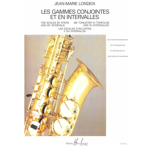 [121524027] Londeix - Les Gammes Cojointes Et En Intervalles