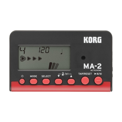 [C1280280221] Metronomo Korg MA2 BKRD