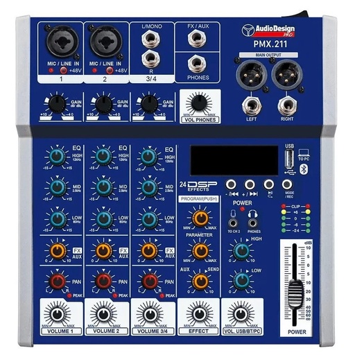 [PMX211] Mixer Audiodesign Pro PMX211