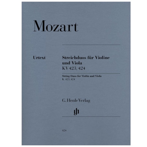 [HN624] Mozart - String Duos Violino e viola