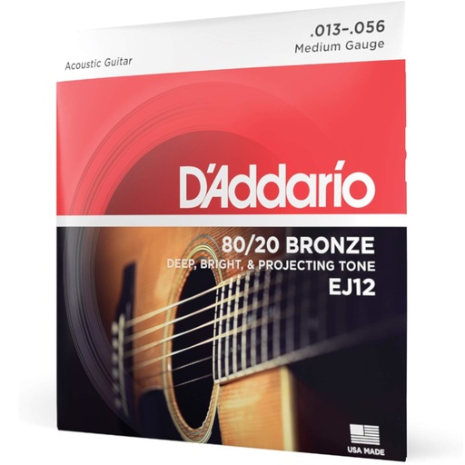 [EJ12] Muta acustica D'Addario EJ12 013/056 bronzo