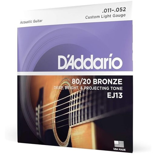 [EJ13] Muta acustica D'Addario EJ13 011/052 bronzo