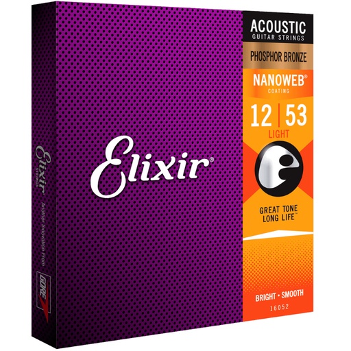 [644668] Muta acustica Elixir 012/053 Phosphor Bronze  16052