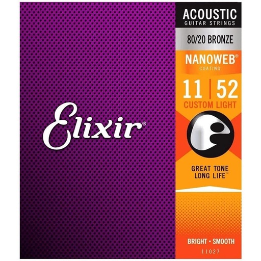 [644667] Muta acustica Elixir Phosphor Bronze 011/052 16027