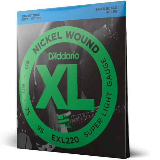 [EXL220] Muta basso D'addario 040/095 EXL220