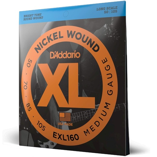 [EXL160] Muta basso D'Addario 050/105 EXL160