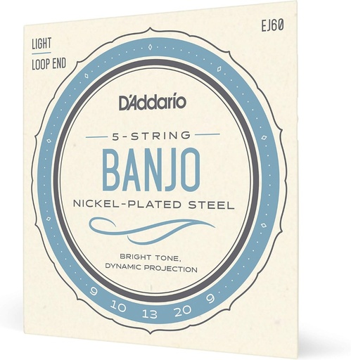 [EJ60] Muta per banjo a 5 corde D'Addario EJ60 09-20