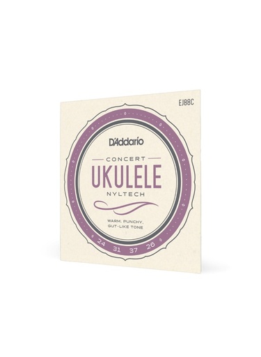 [EJ88C] Muta per ukulele concerto D'Addario EJ88C