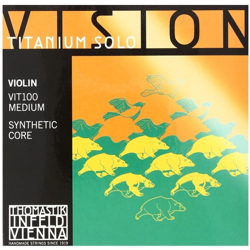 [634209] Muta Violino Vision Titanium Solo 4/4 Thomastik VIT100