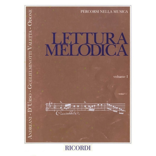 [138193] Odone - Lettura melodica I volume