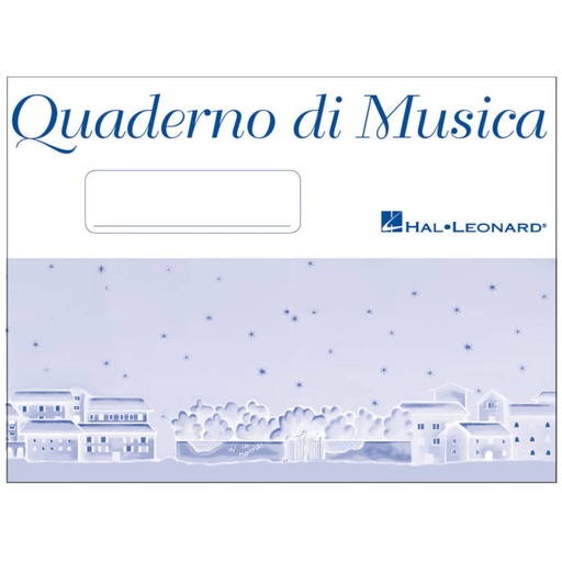 [HLE64] Quaderno pentagrammato piccolo HMGB2 (facilitato)