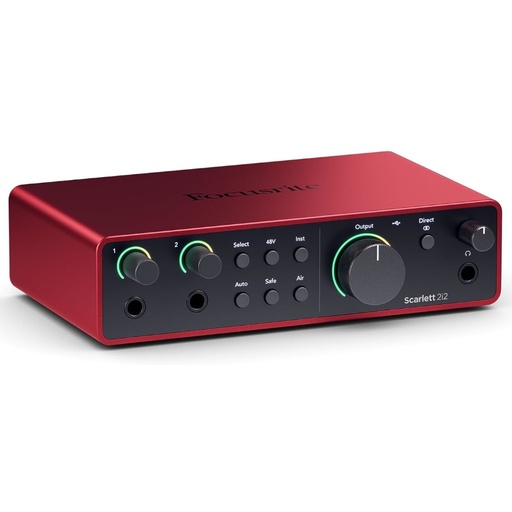 [GFO02001236] Scheda audio Focusrite Scarlett 2i2 4rd Generation