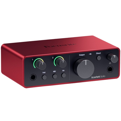 [GFO02001234] Scheda audio Focusrite Scarlett Solo 4rd Generation