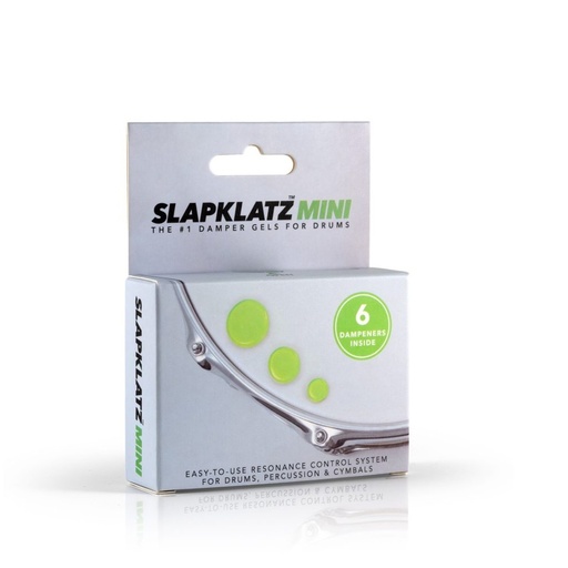 [SLAP-MI-AG] Sordina gel per batteria SlapKlatz MINI Green