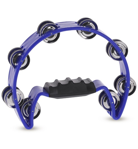 [841547] Tamburello Mezzaluna con piattini Gewa Blu