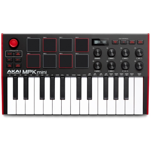 [1070015543] Tastiera Midi Akai MPK Mini MK3