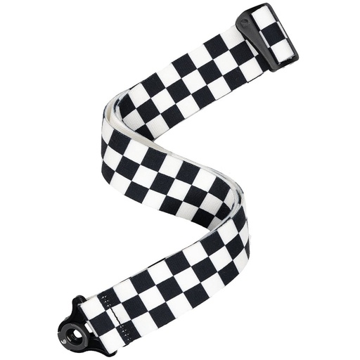 [50BAL13] Tracolla D'addario Auto Lock Skater Checkerboard