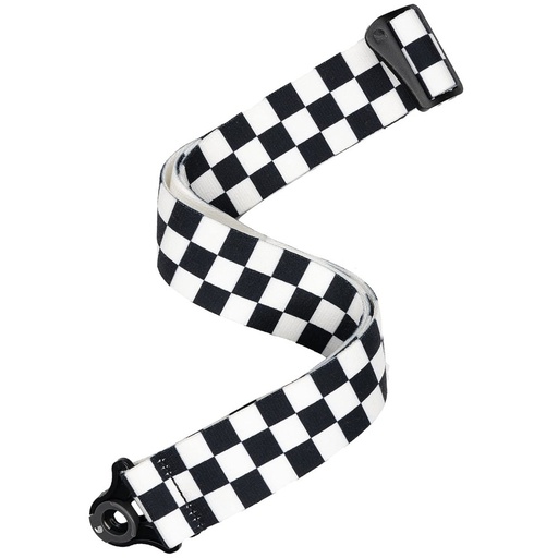 [50BAL13.] Tracolla D'addario Auto Lock Skater Checkerboard