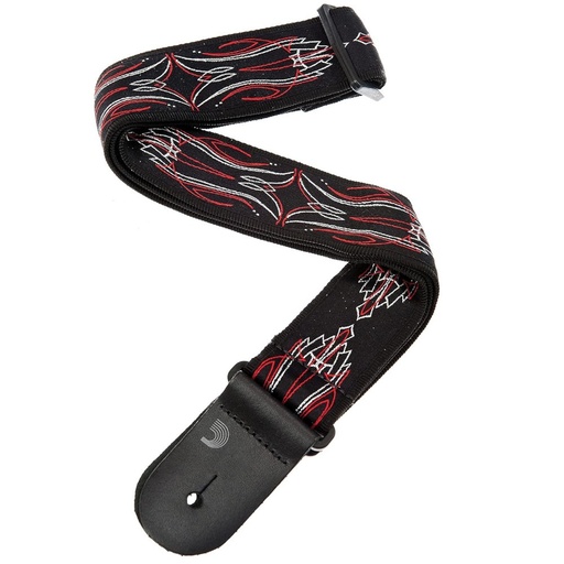 [50C03.] Tracolla per chitarra D'Addario in tessuto, pala di elicottero