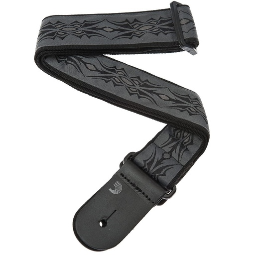 [50F06] Tracolla per chitarra D'Addario in tessuto, tribale