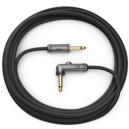 [PW-AGLRA-20] Cavo Jack\Jack D'Addario PW-AGLRA-20, 6mt con interruttore, angolare