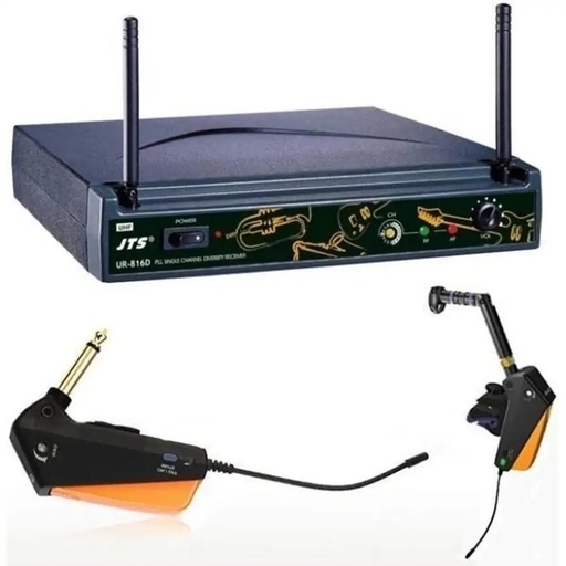 [43603] Sistema Wireless per strumenti JTS UR-816DB+UT-16GT(GW)+ 508GT
