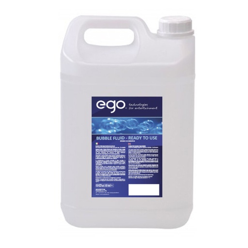 [550ERBRTU5L] Liquido per macchina delle bolle EGO 5LT