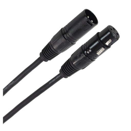 [PLUCABDXF3XM31M50EAS] Cavo DMX 3 poli PLUGGER 1.5 MT