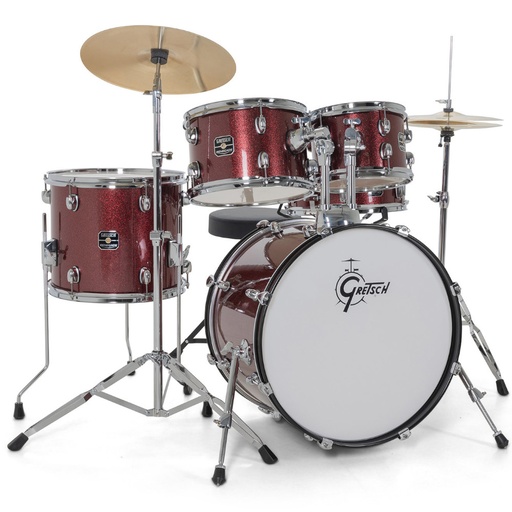 [GR801034] Batteria Gretsch Drumset Renegade Ruby Sparkle